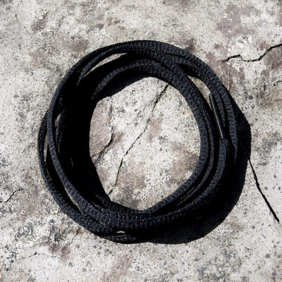 Oval Shoe Laces (Black)