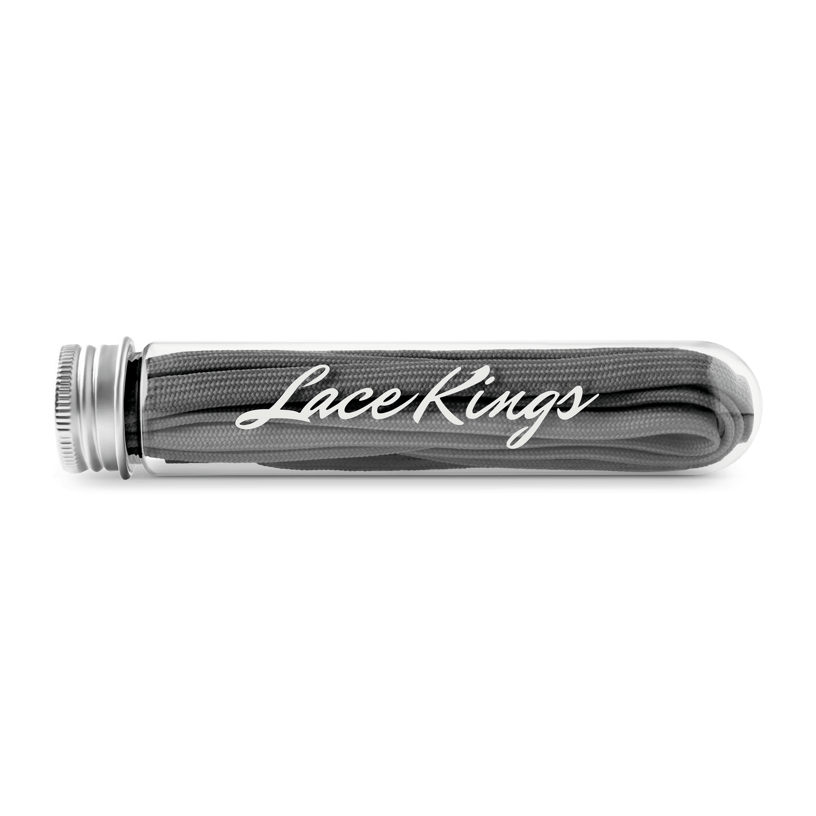 Flat Shoe Laces (Dark Grey)