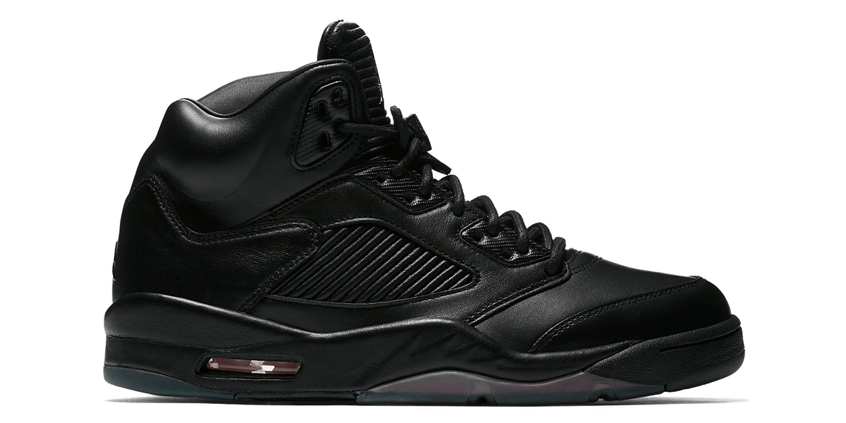 Air Jordan 5 Premium Triple Black