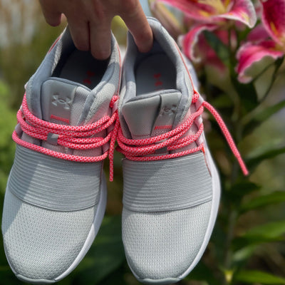 Pink Shoelaces White Rope Shoelaces Rope Shoelaces Lace Kings