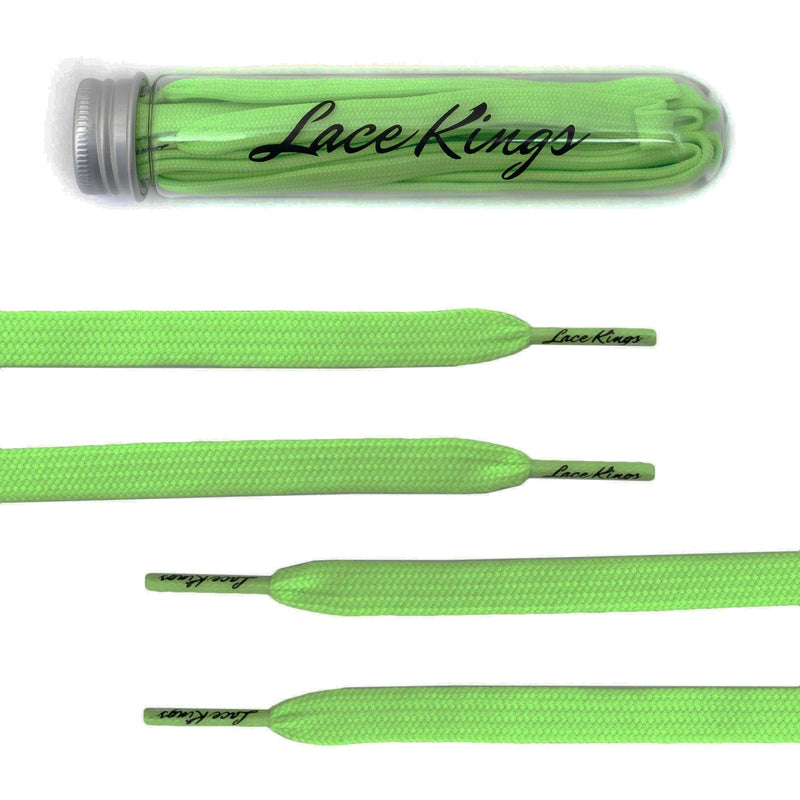 Flat Shoe Laces (Neon Green)