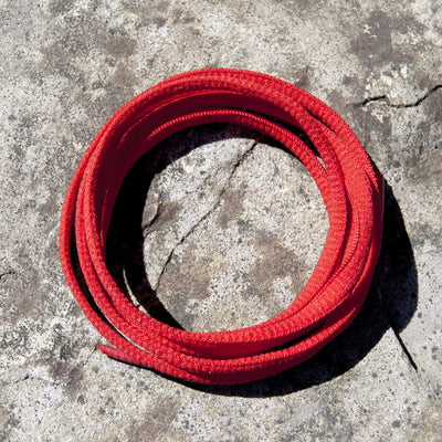 Oval Shoe Laces (Red)