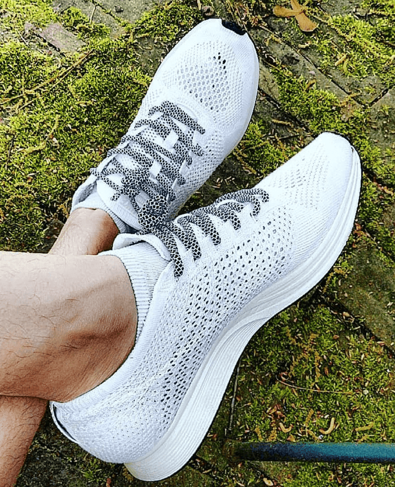 Rope Laces (Black/White)
