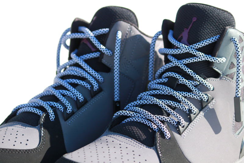 Rope Laces (Black/White)