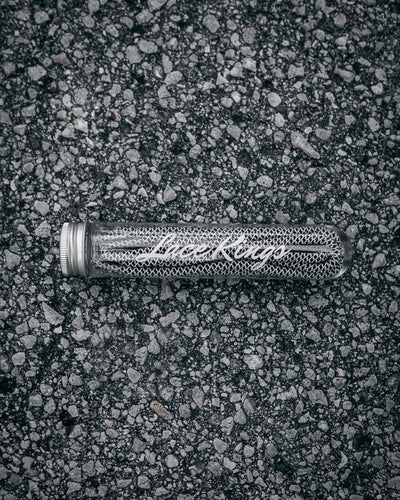 Rope Laces (Black/White)