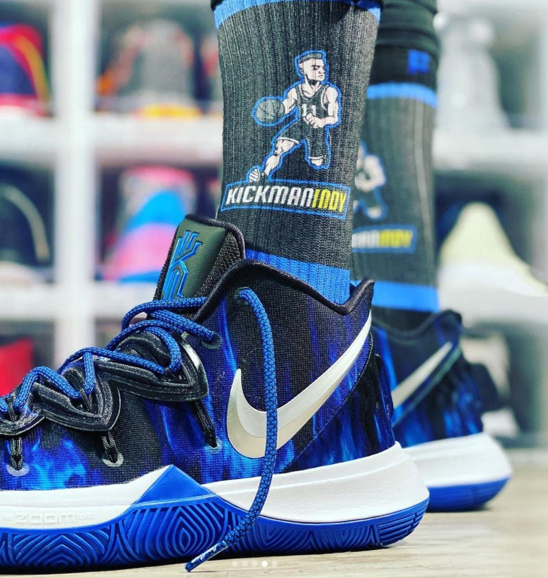 Rope Laces (Blue/Black)