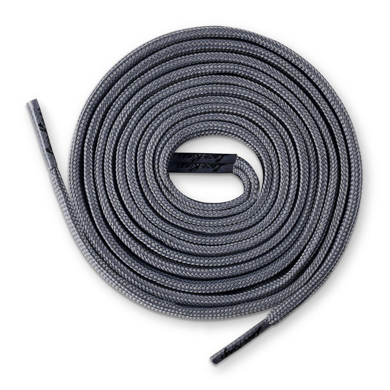 Flat Shoe Laces (Dark Grey)