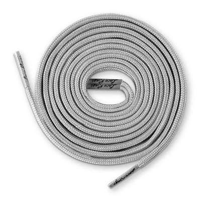 Flat Shoe Laces (Light Grey)