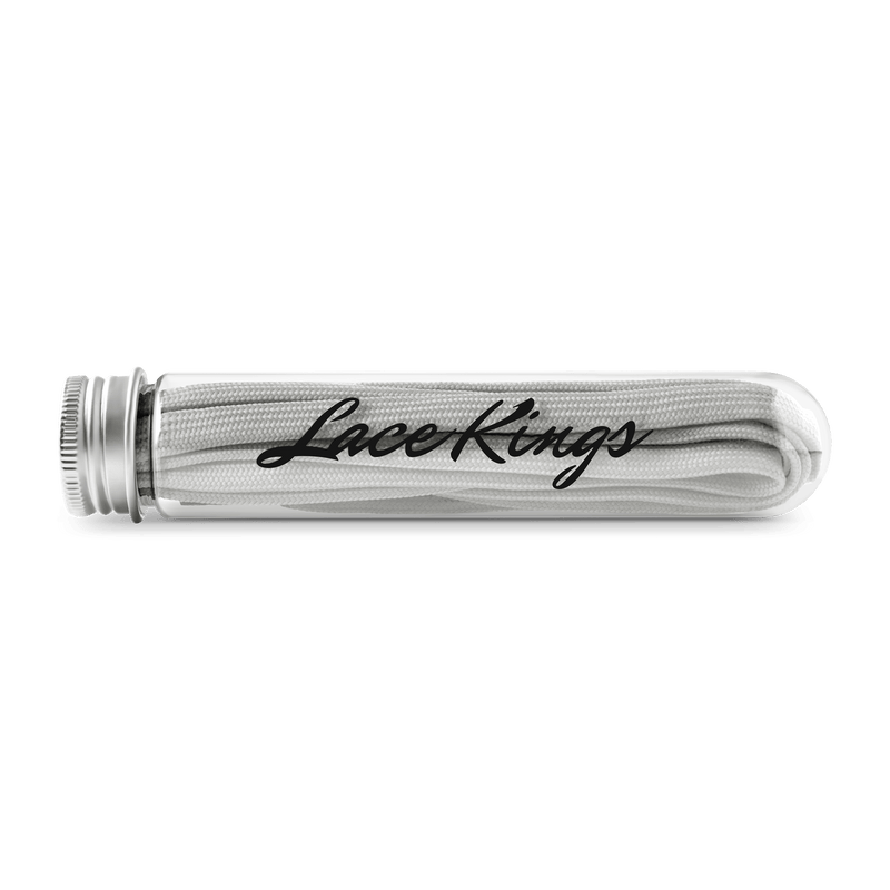 Flat Shoe Laces (Light Grey)