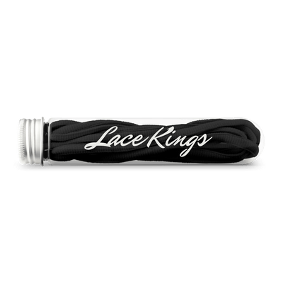 Oval Shoe Laces (Black)