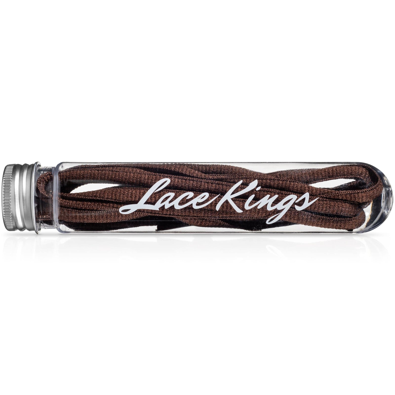 Oval Shoe Laces (Brown)