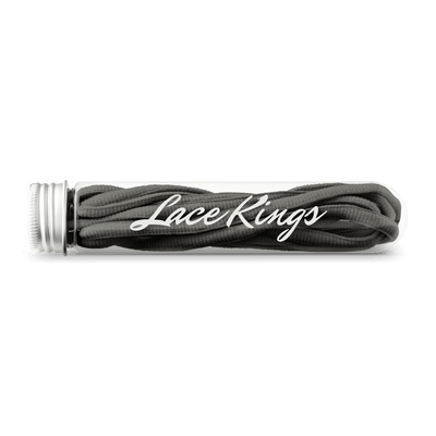 Oval Shoe Laces (Dark Grey)