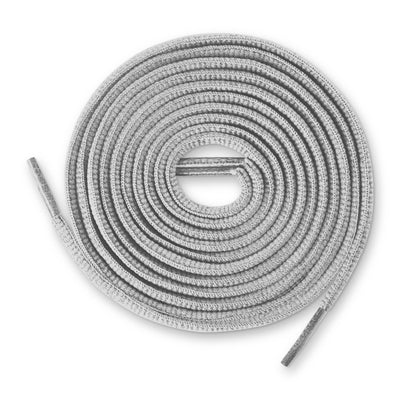 Oval Shoe Laces (Light Grey)