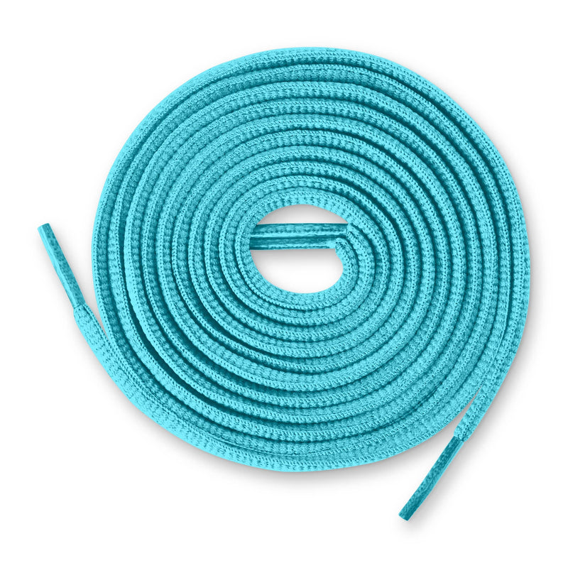 Oval Shoe Laces (Neon Blue)