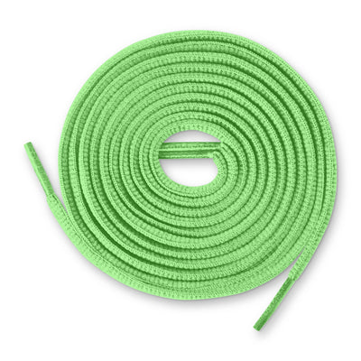 Oval Shoe Laces (Lime Green)