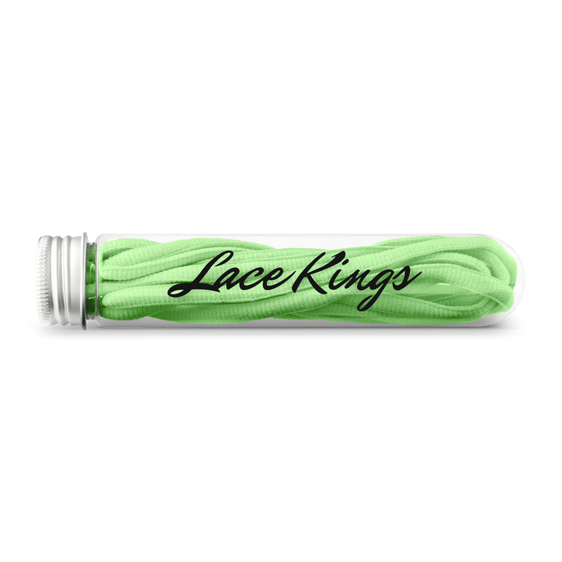 Oval Shoe Laces (Lime Green)