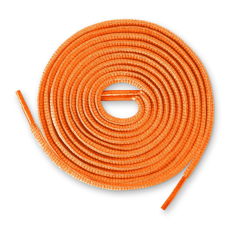 Oval Shoe Laces (Neon Orange )