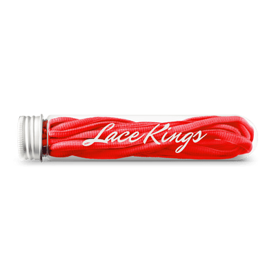 Oval Shoe Laces (Red)