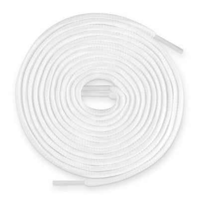 Oval Shoe Laces (White)