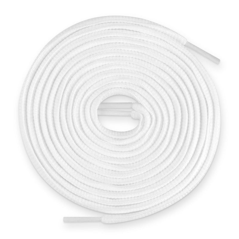 Oval Shoe Laces (White)