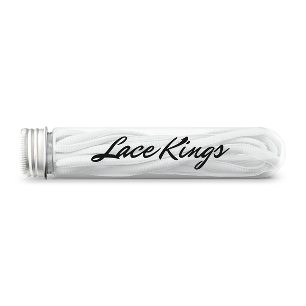 White Shoelaces Oval Laces Oval Shoelaces Lace Kings