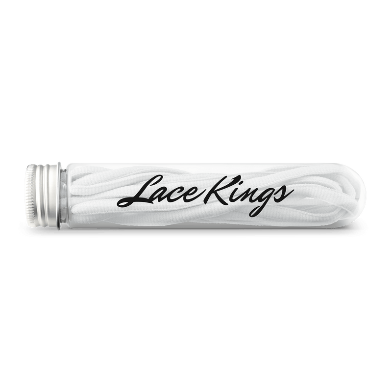 Oval Shoe Laces (White)