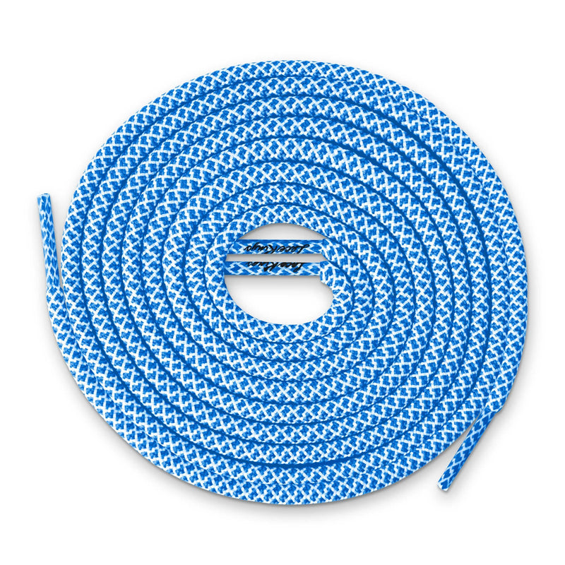 Rope Laces (Blue/White)