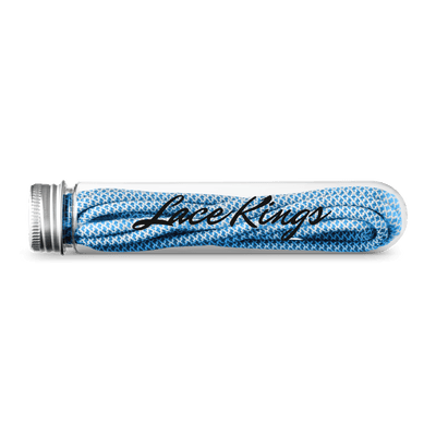 Rope Laces (Blue/White)
