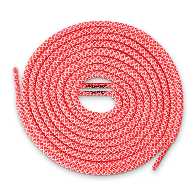 Rope Laces (Pink/White)