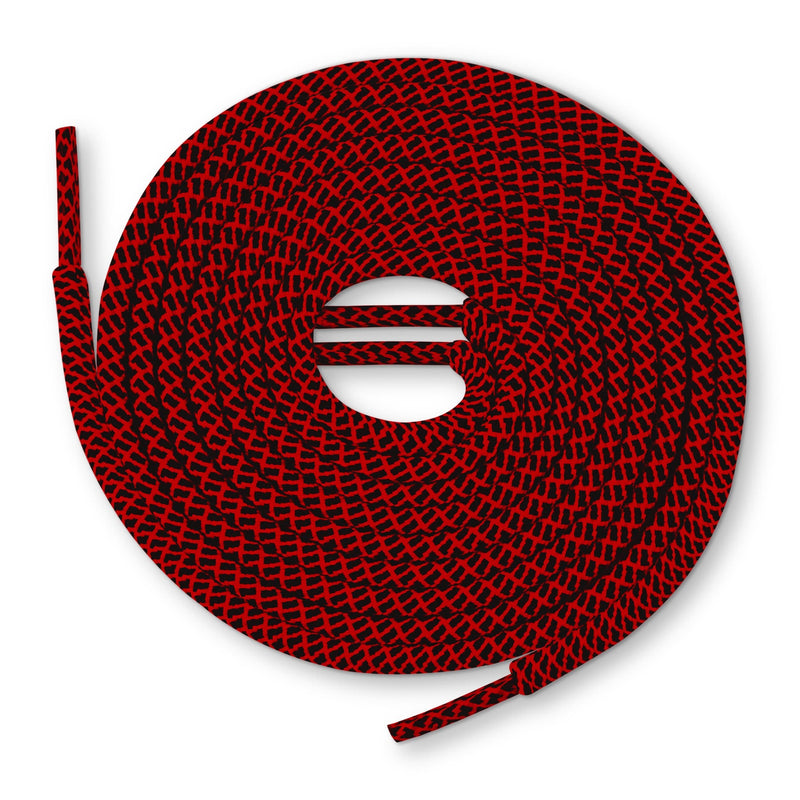 Rope Laces (Red/Black)