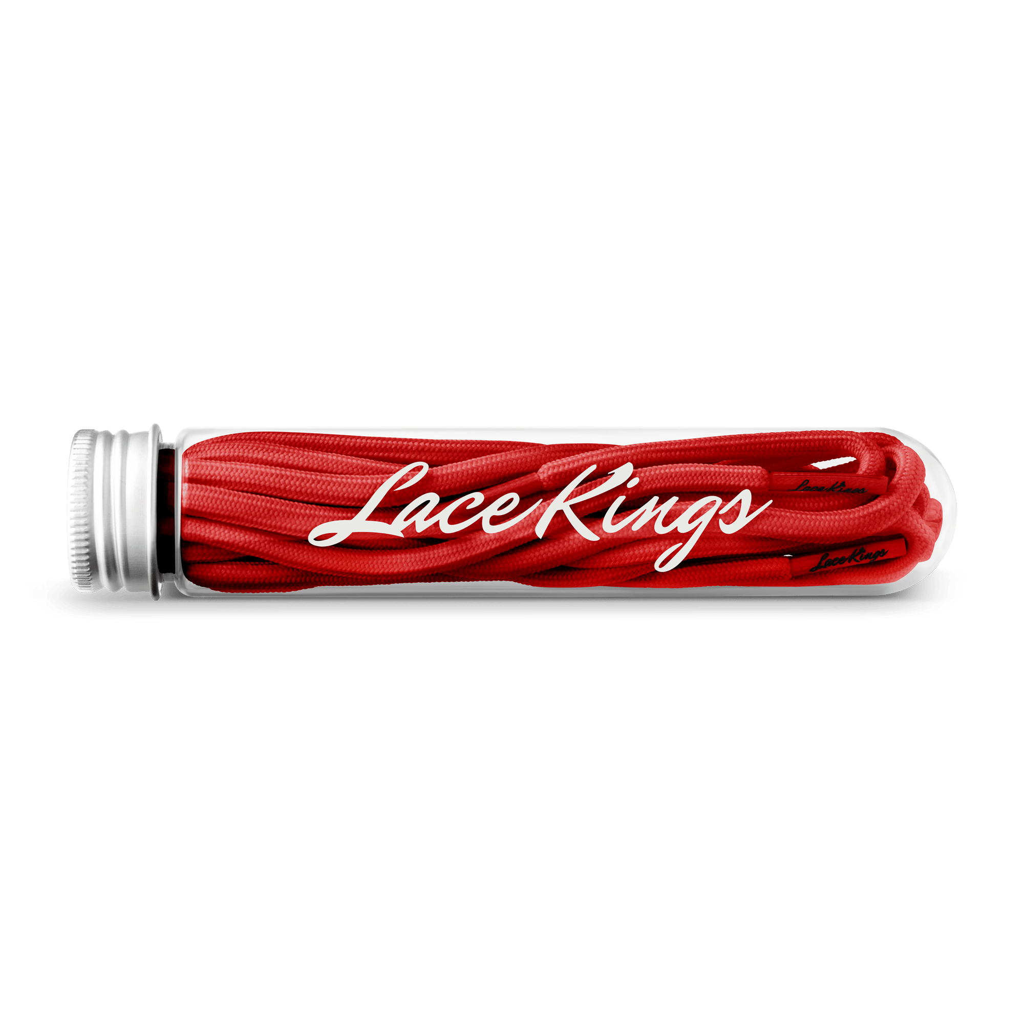 Red Shoelaces | Rope Shoelaces | Stretchy Shoelaces - Lace Kings 27 inch / Red