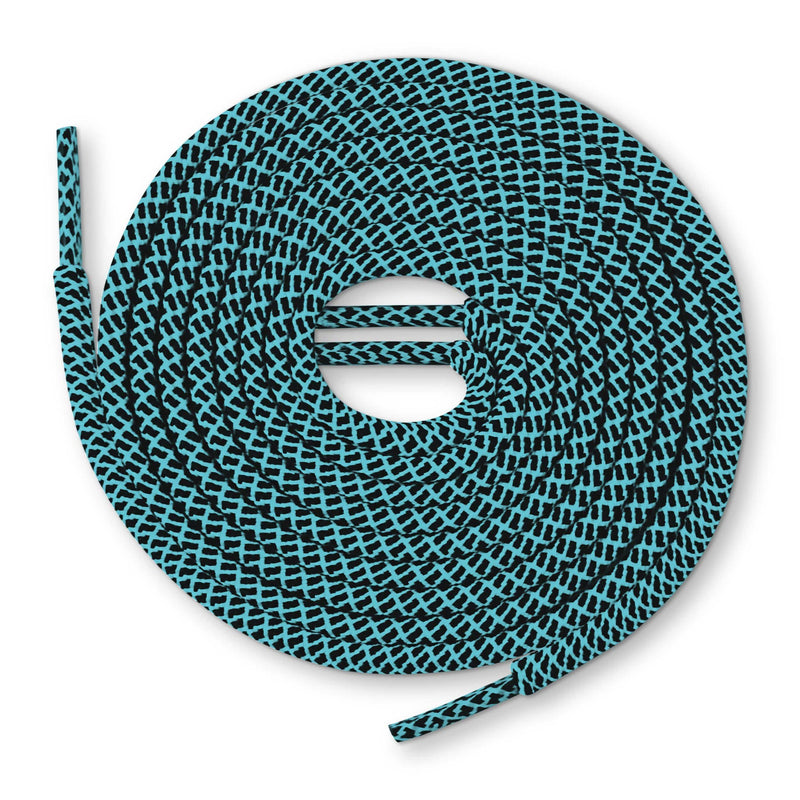Rope Laces (Teal/Black)
