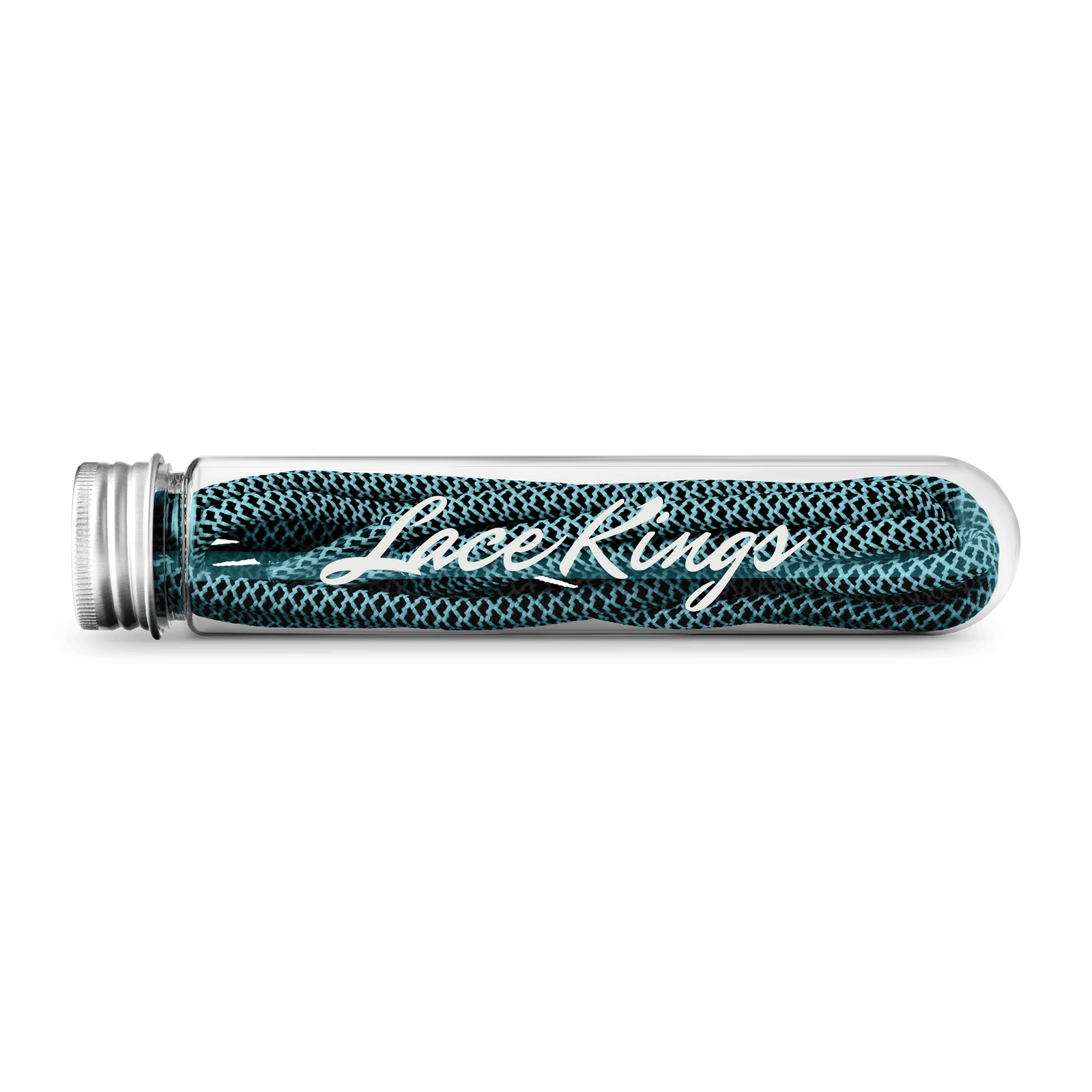 Rope Laces (Teal/Black)