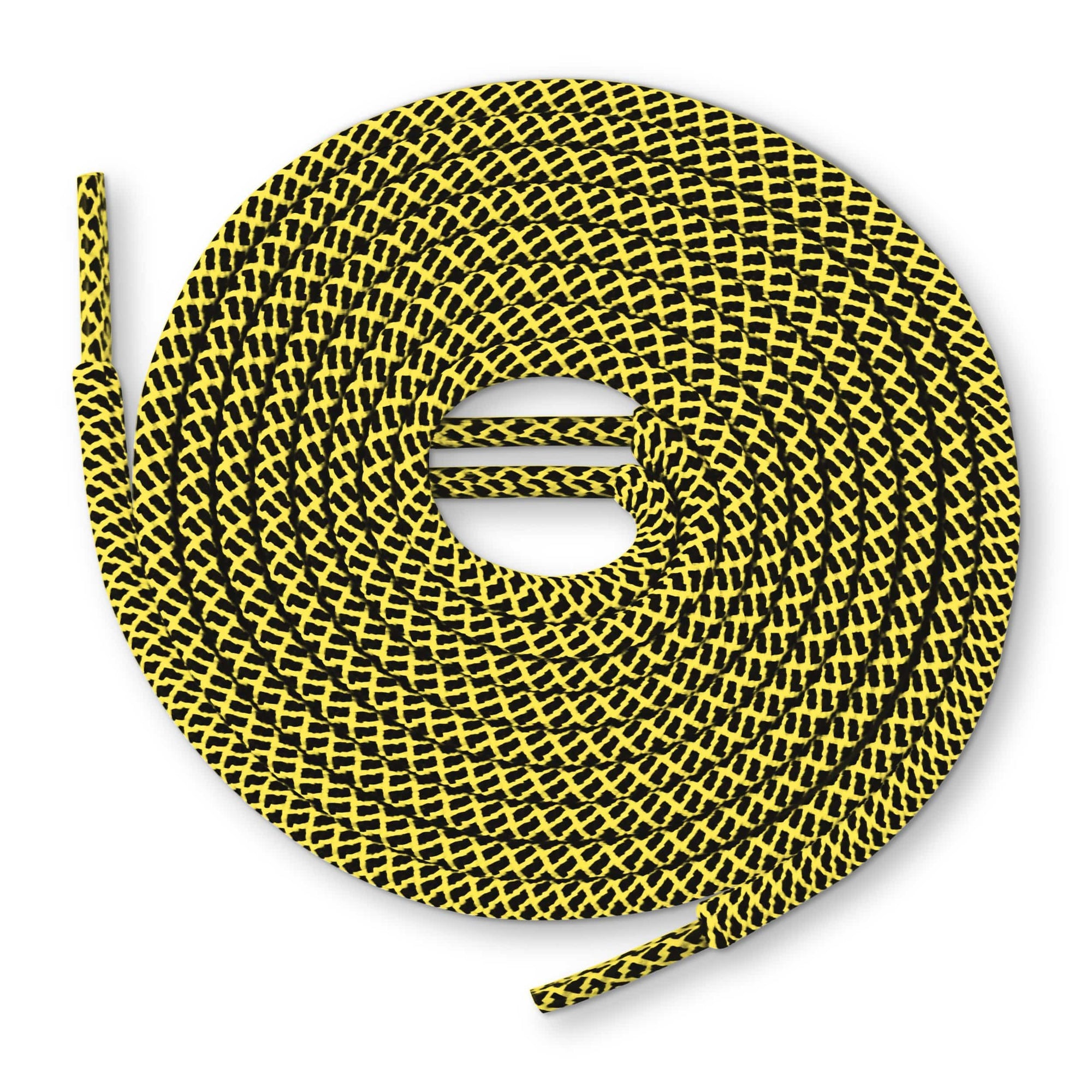 Yellow Rope Laces Black And Yellow Shoelaces | Rope Shoelaces | Stretchy Shoelaces - Lace ...