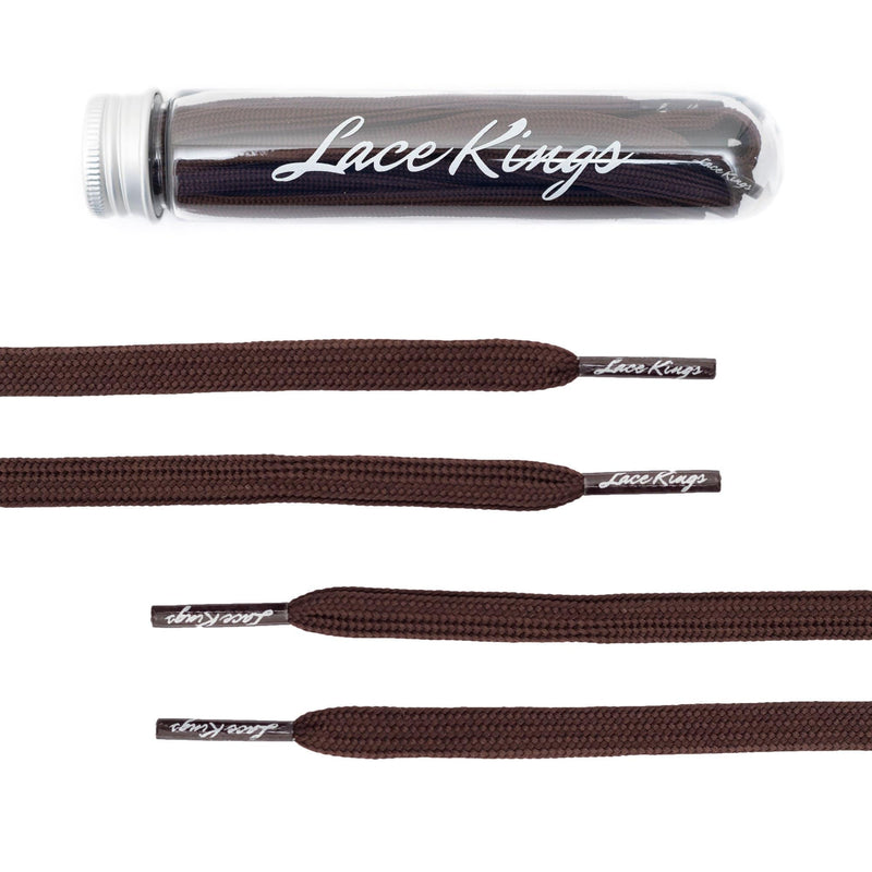 Flat Shoe Laces (Brown)